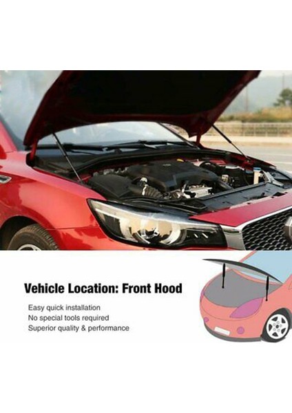 Araba Ön Kaput Destek Çubuk Motoru Şok Emilim Asansör Hyundai Tiburon Coupe 2003 2004 2005 2006 2007 2008 Içindir (Yurt Dışından) modelleri