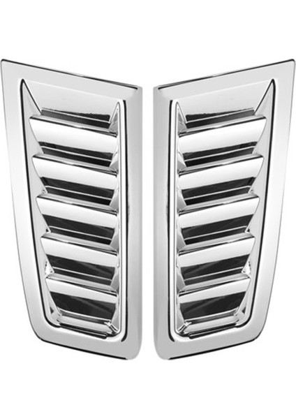 Araba Ön Motor Kaput Bonnet Hood Hood Air Outlet Ford Focus Için Evrensel Mk2 St Mustang Chrome Için Fiesta Için (Yurt Dışından)
