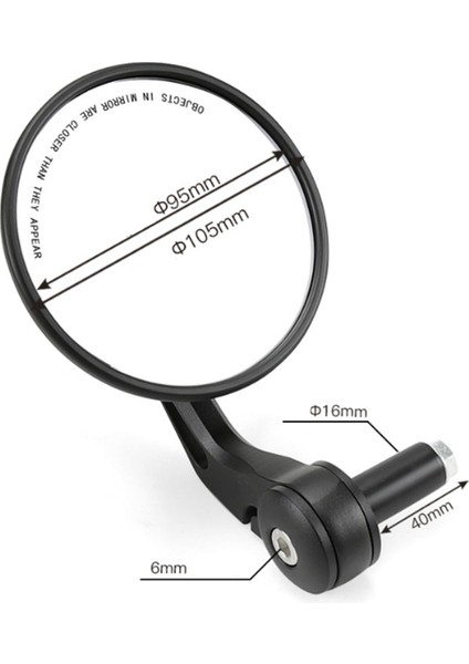 Motosiklet Gidon Ayna Çubuğu Ucu Yan Dikiz Aynası (Yurt Dışından) fırsatları