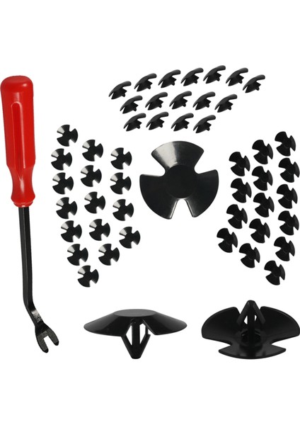 50PCS Hood Yalıtım Tutucu Klipsleri Jeep Grand Cherokee Chrysler Dodge Ram Için Bağlantı Elemanı Kaldırma ile 4878883AA&#39;YI Değiştirin (Yurt Dışından)