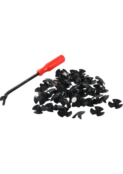 50PCS Hood Yalıtım Tutucu Klipsleri Jeep Grand Cherokee Chrysler Dodge Ram Için Bağlantı Elemanı Kaldırma ile 4878883AA&#39;YI Değiştirin (Yurt Dışından) modelleri