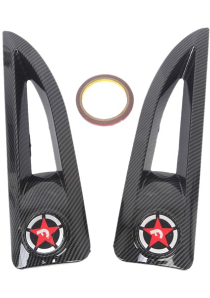 Jeep Wrangler Için 1 Çift Kaput Yan Havalandırma Kapağı Döşeme Jk 2007-2017 Karbon Fiber (Yurt Dışından) fırsatları