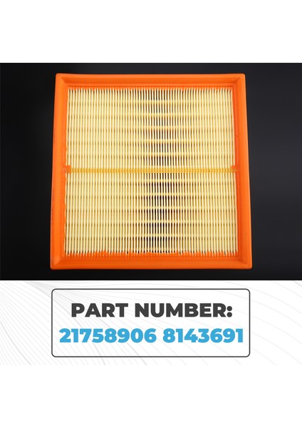 Hava Filtresi Klima Filtre Elemanı Iç Hava Filtre Elemanı 21758906 8143691 Volvo Fh Fm Kamyonu Için (Yurt Dışından) indirimleri