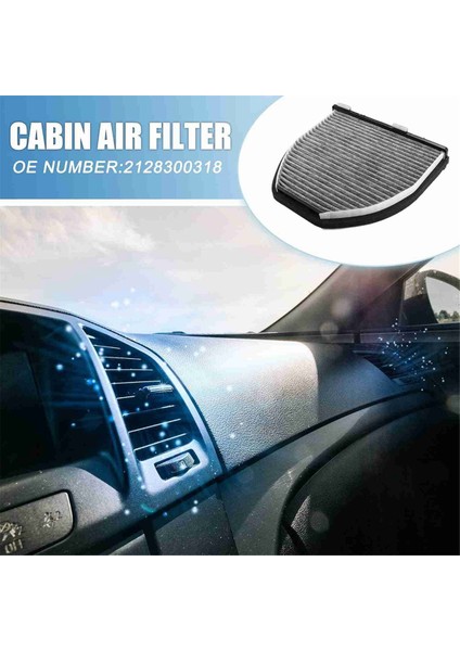 2pcs Araç Kabin Hava Filtresi Soğutma Sistemi 2128300318 2048300018 Mercedes-Benz W204 W212 Aktif Hava Filtresi (Yurt Dışından) fiyatları