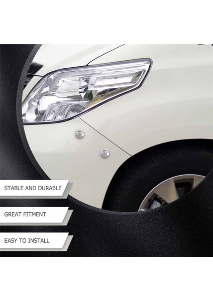 Uzun Push Düğmesi Hızlı Bırakma Kaput Pimleri Bonnet Kilit Kelesi Mandalı Tampon Kiti (Yurt Dışından) modelleri