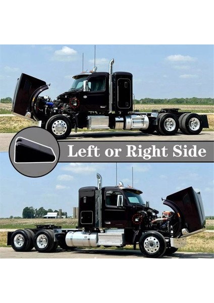 2pcs L85-6081 M75681 Peterbilt 567 579 Kenworth T680 T880 Için Kaput Tampon Desteği (Yurt Dışından)