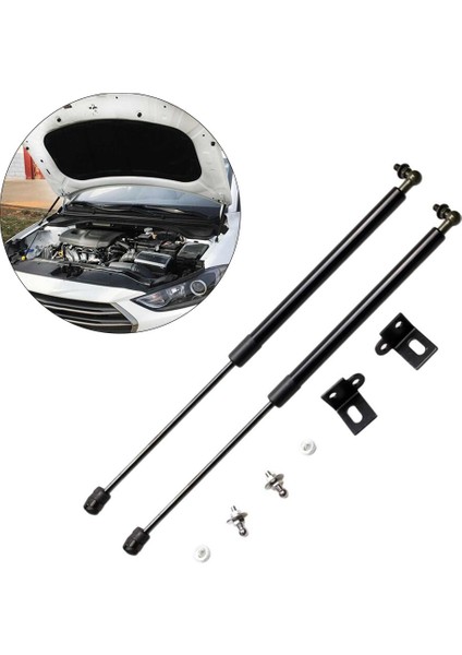 2pcs Araba Gaz Şok Kaput Strut Damper Ön Motor Destek Destek Çubuk Damper Hyundai Elantra Ad Avante 2015-2019 (Yurt Dışından) fiyatları