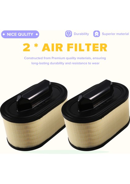 1 Maserati Quattroporte / Levante / Ghibli Için Çift Motor Hava Filtresi Iıı 670001545 70553271 Araç Aksesuarları (Yurt Dışından) fırsatları