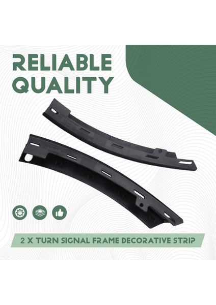 3C0807717 3C0807718 Araba Ön Tampon Dönüş Sinyal Çerçevesi Dekoratif Şerit Volkswagen Passat B6 2007-2011 (Yurt Dışından) indirimleri