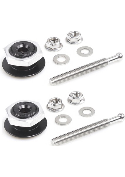 2pcs Araba Hood Bonnet Kilidi 30MM Universal Hood Kilit Anti Hırsızlık Anti Motor Kilidi 53MM Iplik Çubuğu (Yurt Dışından) modelleri