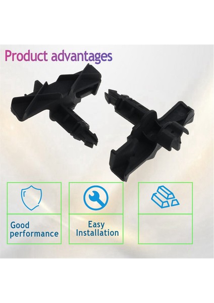 2pcs Araba Sağ ve Sol Ön Kaput Kilitleme Akıllı Fortwo Için Alt Kilit Uyum 2008 - 2012 4517570301C22A, 4517570401C22A (Yurt Dışından) modelleri