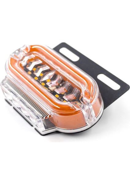 4pcs 24V LED Yan Işaretçi Işıkları Sinyal Gösterge Lambası Uyarı Kuyruk Işığı 3 Mod Sinyal Kamyon Römork Kemer (Yurt Dışından) fiyatları