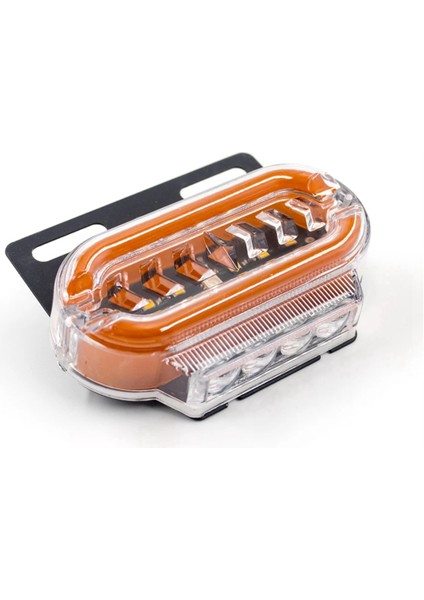 4pcs 24V LED Yan Işaretçi Işıkları Sinyal Gösterge Lambası Uyarı Kuyruk Işığı 3 Mod Sinyal Kamyon Römork Kemer (Yurt Dışından) fırsatları