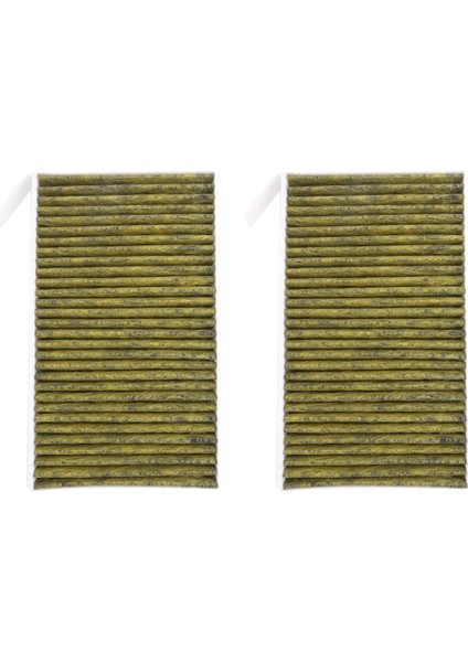 2pcs Model 3 Klima Filtresi Tesla Model 3 Aktif Karbon Araç Hava Filtresi ile Değiştirme (Yurt Dışından) modelleri