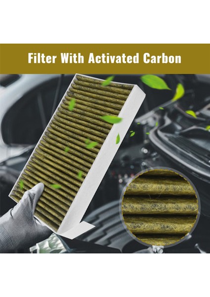 2pcs Model 3 Klima Filtresi Tesla Model 3 Aktif Karbon Araç Hava Filtresi ile Değiştirme (Yurt Dışından) fırsatları