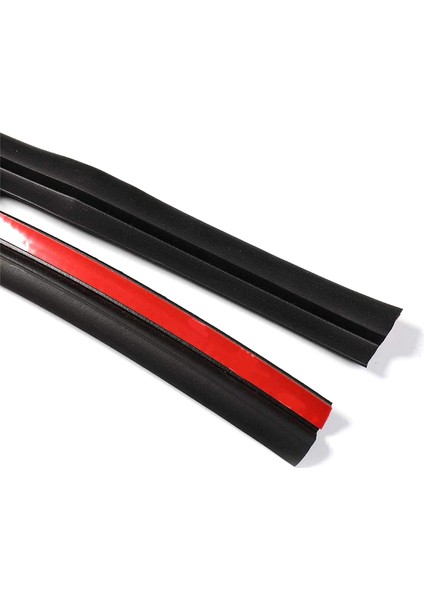 6pcs Kauçuk Oto Kapı Conta Şeritleri Kit Tesla Model S Tüm Araç Sızdırmazlık Trim Bant Için Ses Geçirmez Gürültü Azaltma (Yurt Dışından)