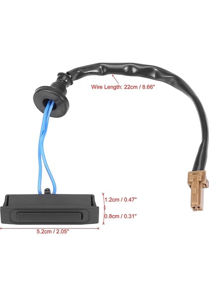 Araba Boot Bagaj Bagajı Saldırı Anahtarı Nissan Versa 2007-2013 25380-ED000 Için Arka Kapı Sürüm Anahtarı (Yurt Dışından) fiyatları
