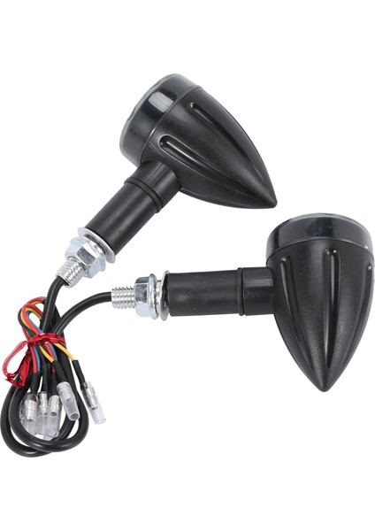 2 Adet Motosiklet Dönüş Sinyali 6led Gösterge Lokomotif Evrensel Dönüş Sinyali (Yurt Dışından)