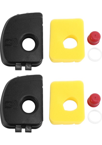 2 Paket 595660 799579 594281 Hava Filtre Kapağı ve Hava Filtresi ve Brıggs &amp; Stratton Çağrı (Yurt Dışından)