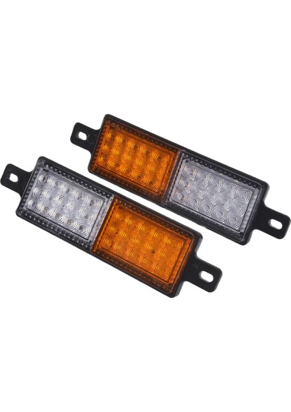 2pcs 12V 30 LED Araba Kamyonu Boğa Çubuğu Işık Bullbar Ön Tampon Işık Ön Gösterge Lambası Sinyal Ampul Römork (Yurt Dışından) fiyatları