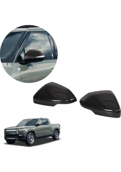 Rivian R1T R1S 2022 2023 Kapı Arka Görünüm Ayna Kapak(Yurt Dışından) modelleri