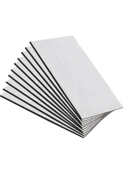 10PCS Yalıtım Mat Arabası Ses Yalıtım Mat Kendi Yapışkanlı Yalıtım Matı Yalıtım Mat Paspaslı Araç Su Geçirmez Fireproof (Yurt Dışından)