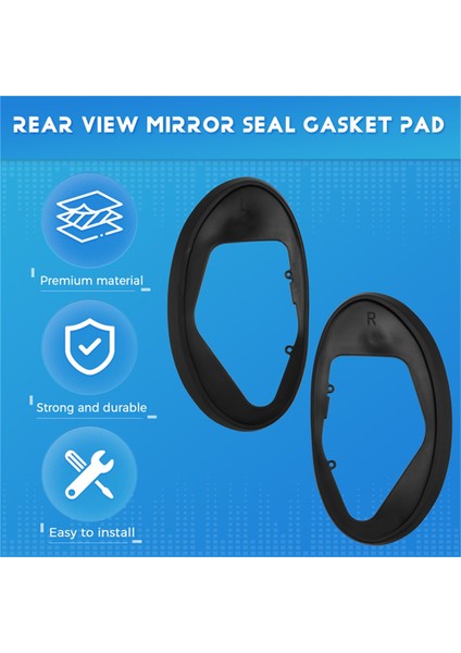 Araba Kapı Yan Ayna Conta Kauçuk Ped Sızdırmazlık Halkası Mini Cooper R50 R52 R53 Araç Aksesuarları Sağ (Yurt Dışından) fiyatları