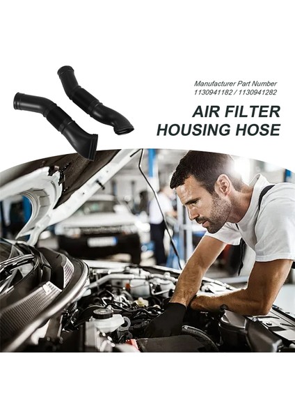 Mercedes W215 W220 S430 S55 CL500 Için Sol ve Sağ Set Hava Emme Hortumu 2000-2006 (Yurt Dışından) indirimleri