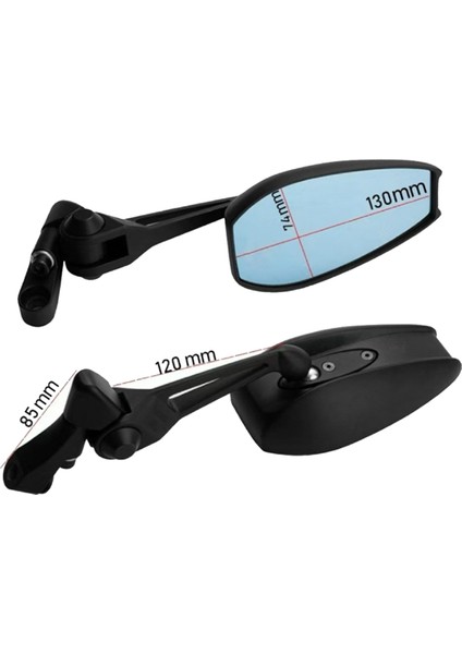 Motosiklet Dikiz Aynaları Gidon Arka Görünüm Aynası Gidonlar Aynalar Motosiklet Aksesuarları (Yurt Dışından) modelleri