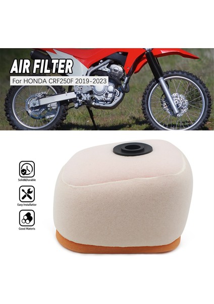 Honda CRF250F 2019-2023 Motosiklet Aksesuarları Için Motosiklet Hava Filtresi (Yurt Dışından) fiyatları