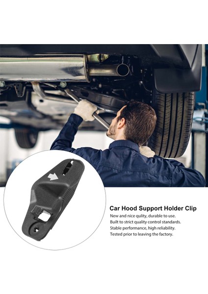 Araba Hood Rod Destek Tutucu Klibi Lexus IS300 GXE10 JCE10 2001-2005 53455-53010 (Yurt Dışından) fırsatları