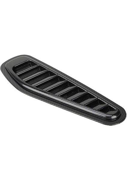 Araç Hava Akışı Alım Kapağı, Araba Hava Akışı Girişi Dekoratif Kepçe Kapak Havalandırma Kaputu Kapak Evrensel Karbon Fiber Tarzı Otomatik Araba Dekoratif Kaput 2pcs (Yurt Dışından) fırsatları