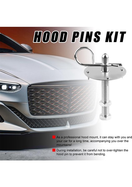 Kaput Pimleri Kiti Araba, Kaput Pimi Plaka Kilit Klip Kiş (Yurt Dışından) modelleri