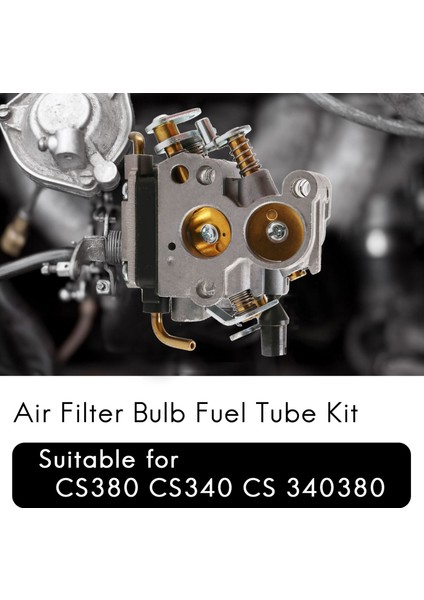 Mcculloch Için Karbüratör Hava Filtresi Ampul Yakıt Tüpü Kiti CS380 CS340 Cs 340 380 Testisi Yedek Parçaları (Yurt Dışından) indirimleri