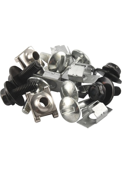 20 Pcs Motor Kapağı Sabitleme Takma Klipsler Vidaları Citroen C5 Peugeot 407 (Yurt Dışından)