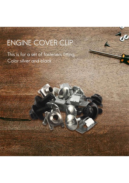 20 Pcs Motor Kapağı Sabitleme Takma Klipsler Vidaları Citroen C5 Peugeot 407 (Yurt Dışından) indirimleri