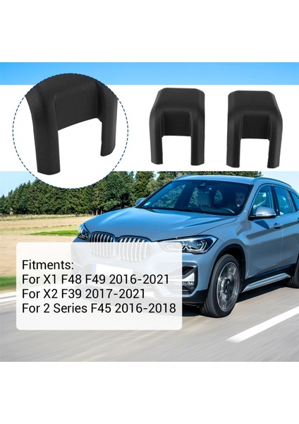 Arka Koltuk Rayı Sürgülü Track Bonnet Kapak Trim 52207373901 Bmw X1 X2 2 Serisi F48 F49 F39 Koltuk Slayt Braket Klipsi (Yurt Dışından) fırsatları
