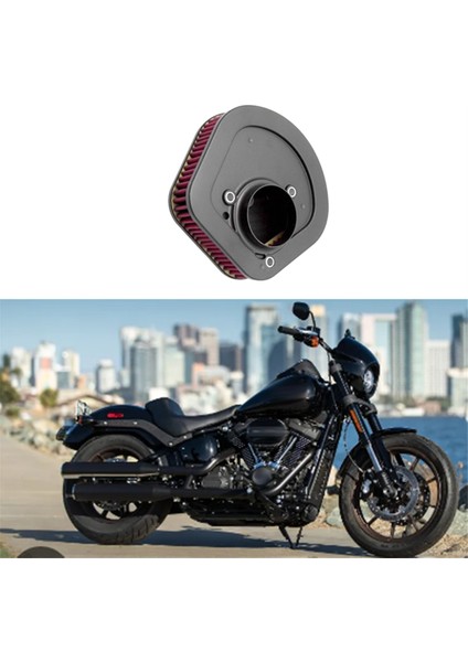 Harley Fat Boy Low Rider Streetfighter Road King 2018-2021 Hava Filtre Elemanları Için Motosiklet Hava Filtresi (Yurt Dışından) modelleri