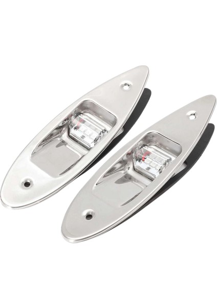 2pcs Tekne Işığı LED 12V Navigasyon Işık Su Geçirmez Kırmızı Yeşil Deniz Işık Yat Yelken Sinyal Lambası (Yurt Dışından)