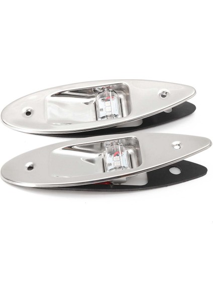 2pcs Tekne Işığı LED 12V Navigasyon Işık Su Geçirmez Kırmızı Yeşil Deniz Işık Yat Yelken Sinyal Lambası (Yurt Dışından) indirimleri