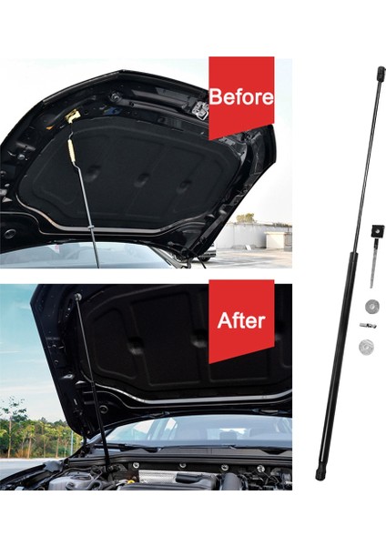 Araba Hood Asansör, Golf Golf 8 Mk8 Aksesuarları Gaz Yayını Deste Çubukları Desteği 2020 2021 (Yurt Dışından) modelleri