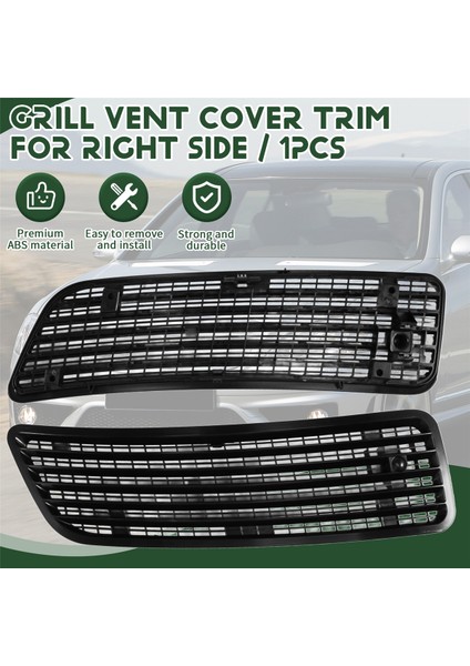 Araba tor Hood Üst Grille Grill Havalandırma Kapak Trim (Yurt Dışından) fırsatları