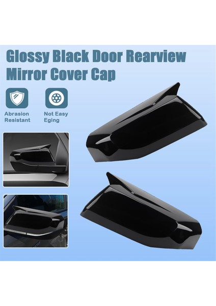 Chevrolet Colorado Dikiz Ayna Kapak Döşeme 2023 2024 Yan Ayna Kapağı Aksesuarları Parlak Siyah (Yurt Dışından) fiyatları