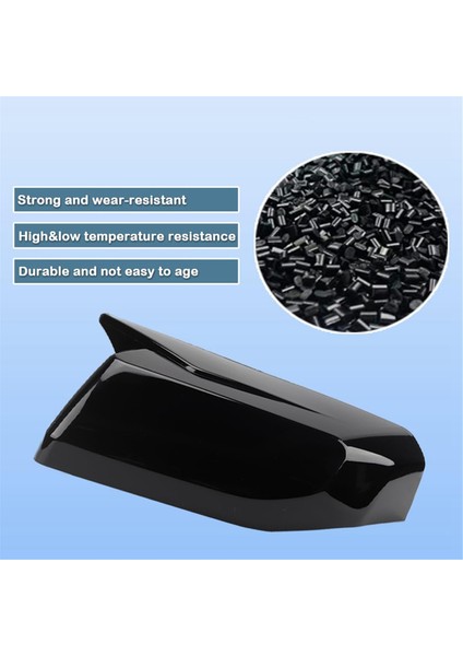 Chevrolet Colorado Dikiz Ayna Kapak Döşeme 2023 2024 Yan Ayna Kapağı Aksesuarları Parlak Siyah (Yurt Dışından) modelleri