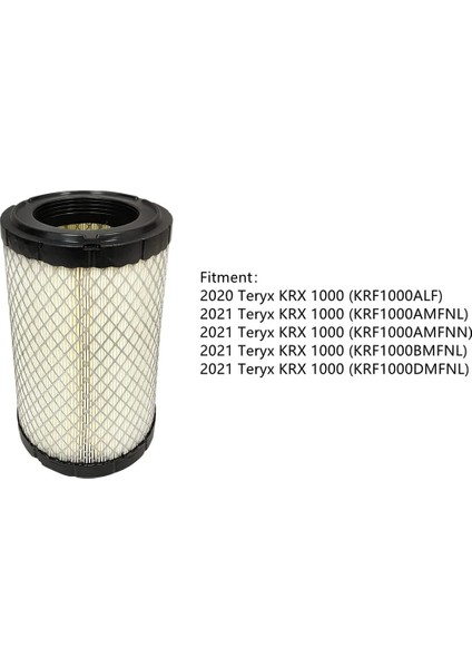2020-2022 Için Kawasaki Teryx Krx 1000 Hava Filtre Elemanları 11013-0782 (Yurt Dışından) fırsatları