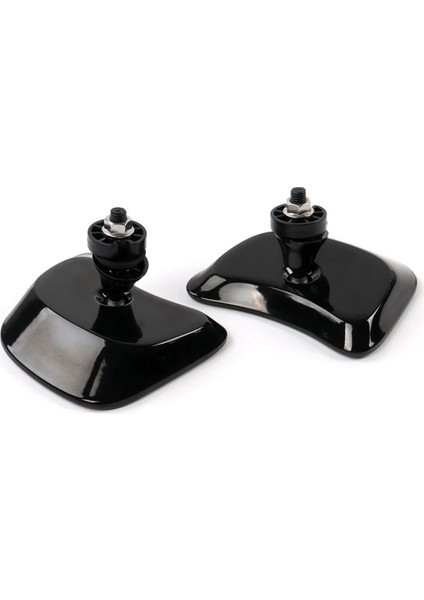 Motosiklet Aksesuarları Harley Cvo Street Glide Dikiz Aynası 117 2024 Çift Motosiklet Arka Görünüm Yan Ayna Siyah (Yurt Dışından)