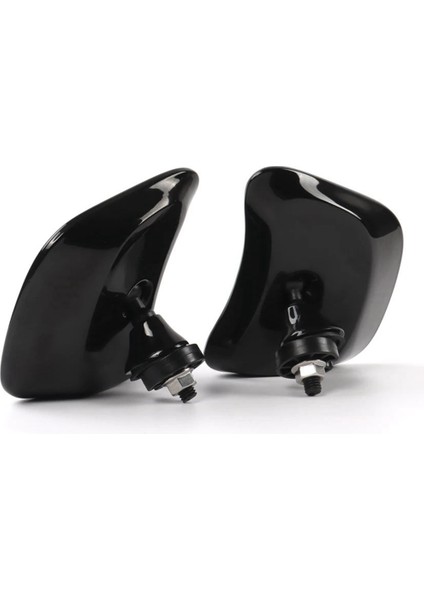 Motosiklet Aksesuarları Harley Cvo Street Glide Dikiz Aynası 117 2024 Çift Motosiklet Arka Görünüm Yan Ayna Siyah (Yurt Dışından) indirimleri