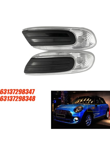 1paır LED Fender Sinyal Işığı 7298347 7298348 Bmw Mini Cooper F55 F56 F57 2014-2020 Yan Işaretçi Gösterge Lambası (Yurt Dışından) fırsatları