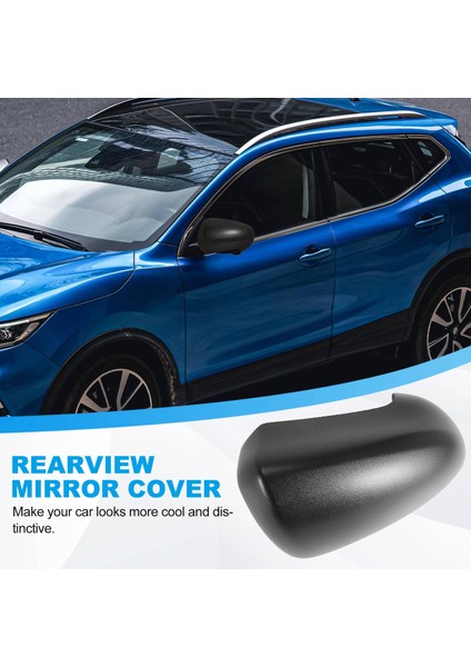 Nissan Qashqai 2007-2014 Yan Kapı Dikiz Bakış Ayna Kapağı Trim Trims Araç Aksesuarları Sağ Taraf (Yurt Dışından) fırsatları