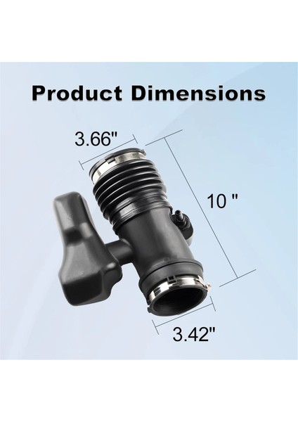 Hava Temizleyici Hava Emme Kanalı Hortumu Chevrolet Traverse &amp; Gmc Acadia &amp; Buick Enclave &amp; Satürn Outlook Için 25783713 (Yurt Dışından) fırsatları